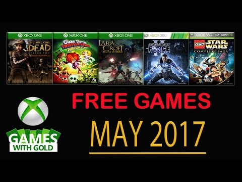Free Xbox Live Games May 2017 Games With Gold #GamesWithGold