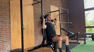 Seated DB Overhead Press