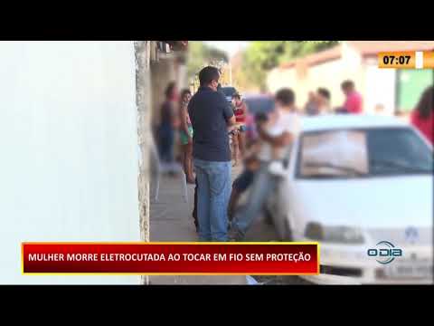 Descarga elétrica de fio de sem proteção mata mulher na zona sul 05 10 2020