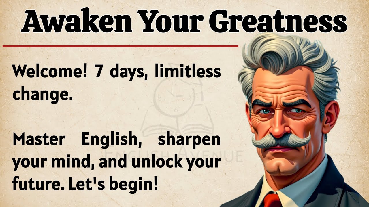 Awaken Your Greatness || Learn English Through Motivation || Graded Reader || Improve Your English ✅