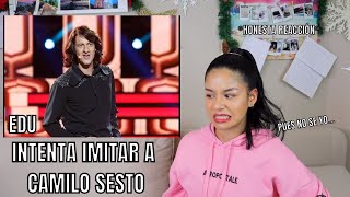 REACCIONO a EDU SOTO IMITANDO a CAMILO SESTO |  'Tu cara me suena'