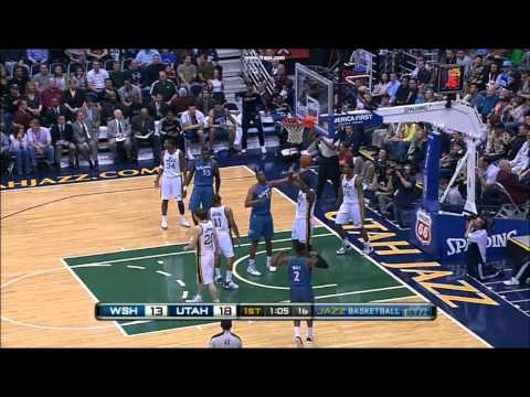 John Wall Highlights 30 pts. 7 ast. 6 reb.  vs. Jazz 28.03.2011