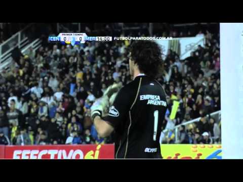 Gran tapada de García. Rosario Central 0 Deportivo Merlo. Fecha 38. B Nacional. FPT