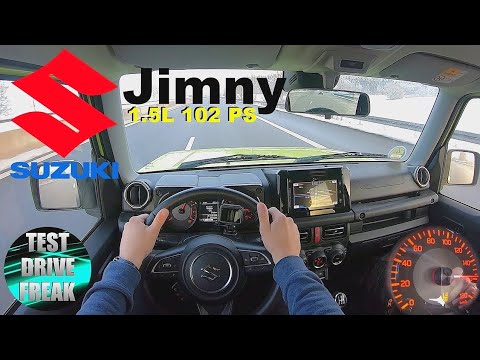2020 Suzuki Jimny 1.5 Allgrip 102 PS TOP SPEED AUTOBAHN DRIVE POV