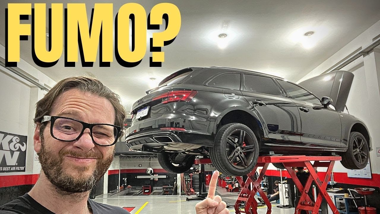 TOMEI FUMO NA REVISÃO DO AUDI A4 DA ESPOSA?!