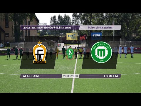 U-16 AFA Olaine - FS Metta (Highlights)