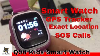 9Tong Q90 Kids Smart Watch Tracker SOS Unboxing & Setup