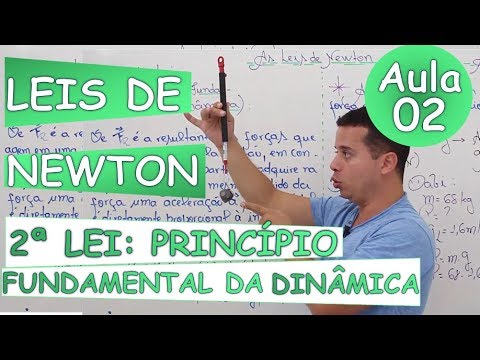 As Leis de Newton - Aula 02 (Princípio da Dinâmica)