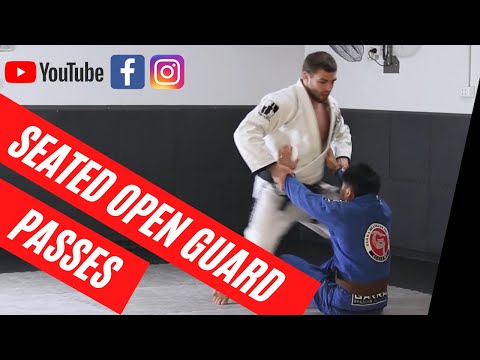 MANOEUVERING PAST THE LEGS - SEATED OPEN GUARD - SUBMISSIONS - GUARD PASSES - CHOKES - TOP GAME