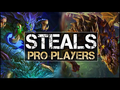Best Pro Dragon & Baron Steals (League of Legends)