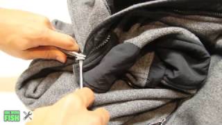 How to Replace a Locking Zipper | Simms Columbia North Face Arc