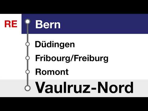 tpf Ansage • RE • Begrüssung Bern – Vaulruz-Nord