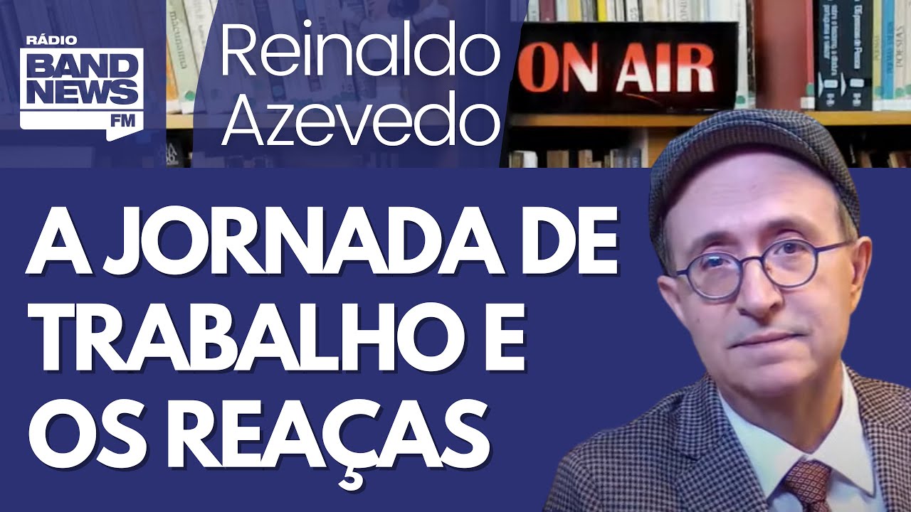 Reinaldo – Debate 6X1 pega fogo; raiz da palavra “trabalho” é tortura, mas isso pode mudar
