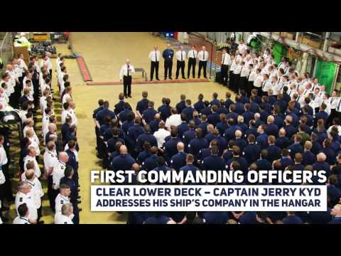 Bringing HMS QUEEN ELIZABETH to life