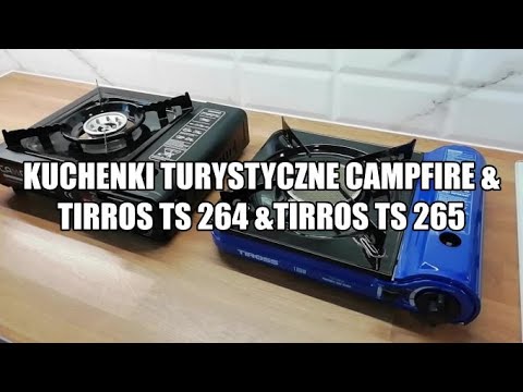 Tirros Ts-264 & Tirros Ts-265 & CampFire kuchenki turystyczne# gotowanie