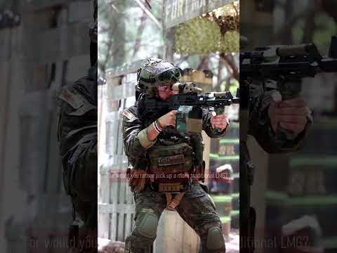 Airsoft Minigun vs. Other LMGs - Clip 788 #shorts
