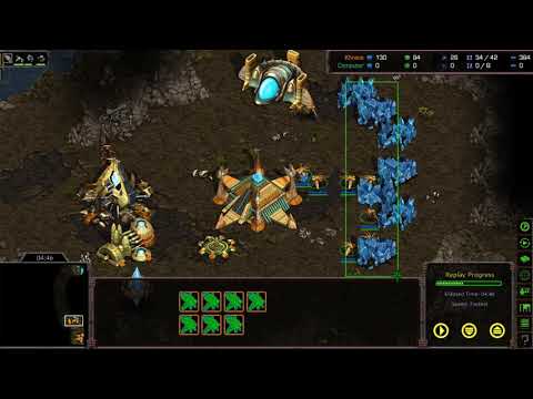 Brood War PvZ FFE into +1/+1 Opening