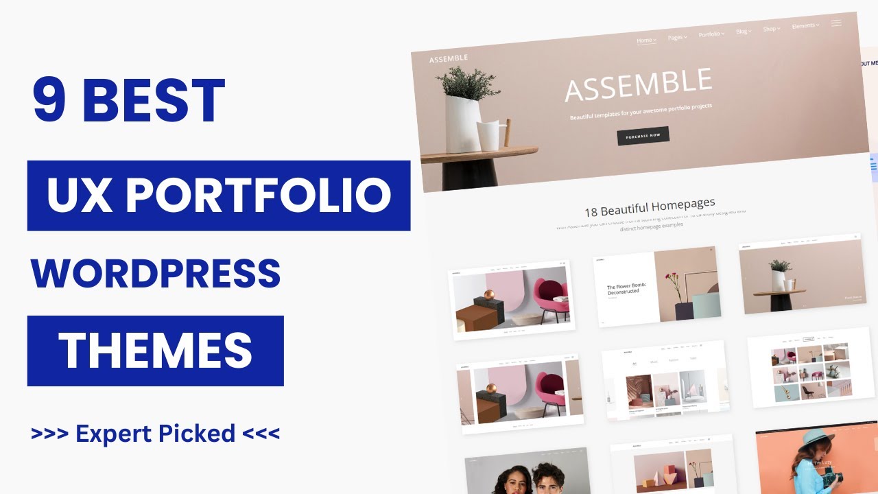 9 Best WordPress Themes for UX Portfolio 2025  | Best Personal Portfolio WordPress Theme