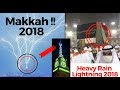 Makkah Heavy Rain Lightning 2018 During Azaan YOU SHOULD WATCH THIS