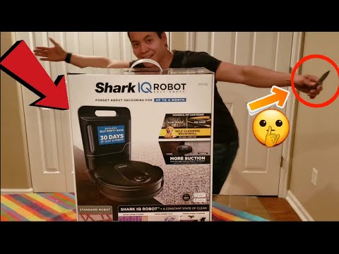 Shark IQ with Self Emptying Bin Unboxing, Comparison and quick pickup Test!!! | R101AE | R100 | 2019