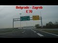 A3 E70 Belgrade Zagreb 2x Speed