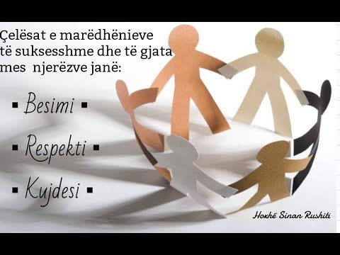 çelësat e maredhenjeve te mira me njerezit