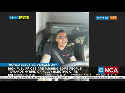 Test driving full electric vehicle