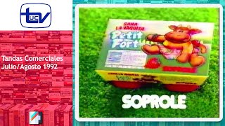 Tandas Comerciales Canal 13 - Julio/Agosto 1992