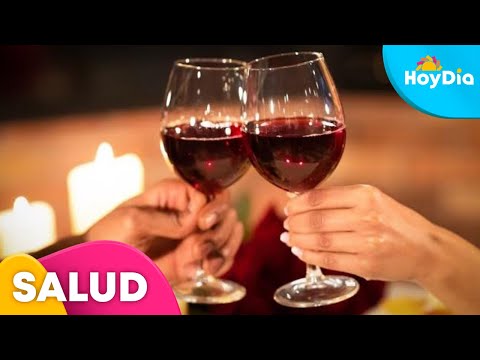 Copa de vino y cerebro