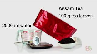 How to brew QBubble Assam Black Tea Leaves