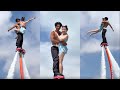 Flyboard Ride Is So Fun 2571 Woman Enjoying Fly On Water Extremesports Flyboard