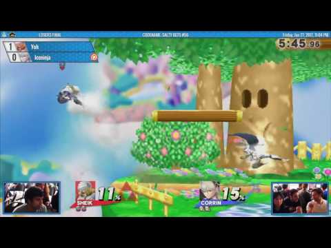 CSB 56 - Yoh (Sheik) vs Iceninja (Palutena) - Smash 4 Losers Finals