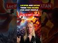 Lucifer is NOT SATAN… #hiddenknowledge #lucifer #satan #god #esoteric #gnosticism #occult