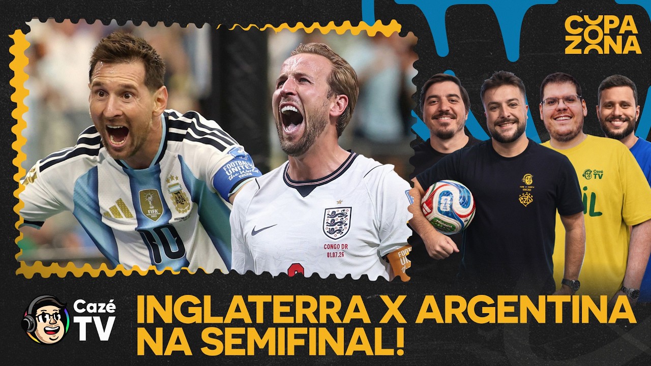 SEMIFINAIS DEFINIDAS! INGLATERRA E ARGENTINA SE ENFRENTAM PELA VAGA NA FINAL | COPAZONA