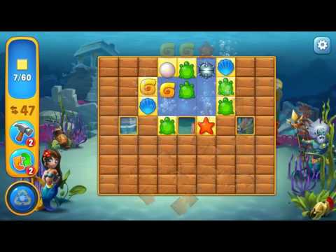 Fishdom level 33 Gameplay (iOS Android)