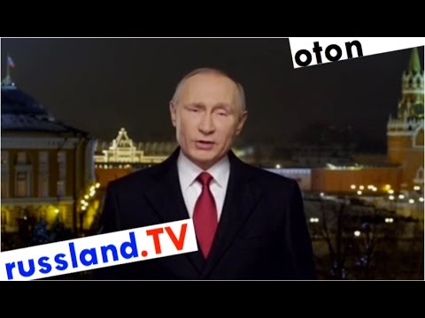 Putins Neujahrsansprache 2017 auf deutsch [Video]