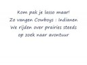 De Dikdakkers - Cowboys en Indianen + Songtekst
