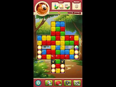 Toon Blast Level 6608 - NO BOOSTERS 🐻🐺🐱 | SKILLGAMING ✔️