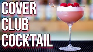 a Classy CLOVER CLUB cocktail!