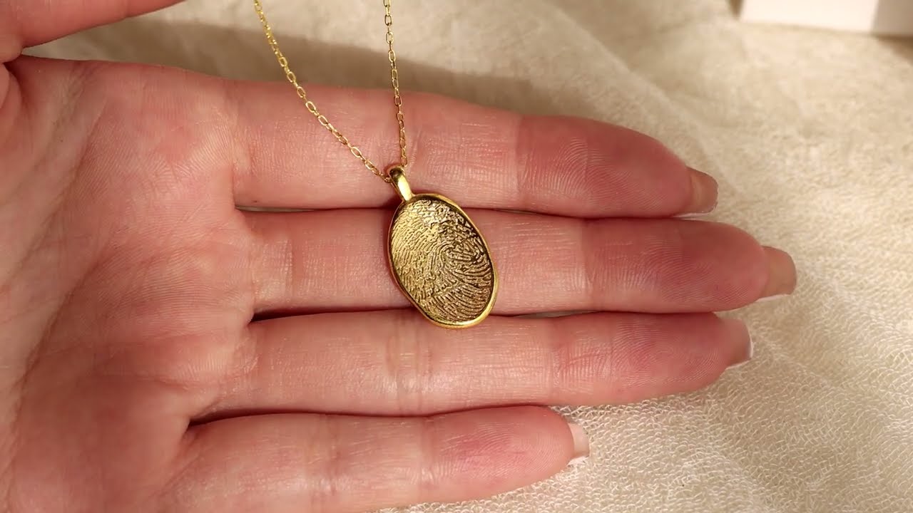 How to Order Fingerprint Jewelry | Caitlyn Minimalist