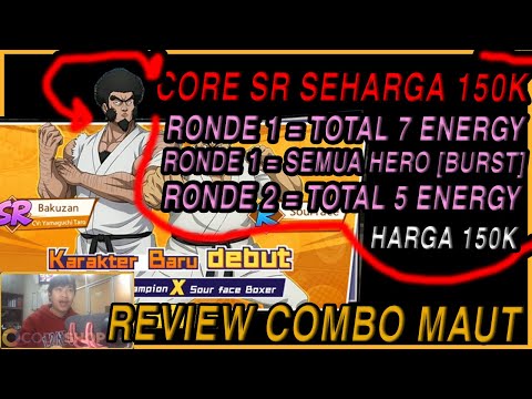 🔥REVIEW BAKUZAN HERO 150K (CORE SR TERBAIK UNTUK ATTACKER MODE) - ONE PUNCH MAN: The Strongest