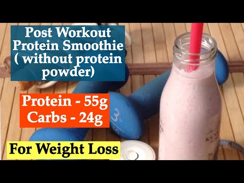 Protein Smoothie Recipe | How to make healthy Homemade protein Smoothie | For Weight Loss