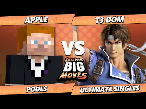 LMBM 2023 - Apple (Steve) Vs. T3 DOM (Richter) SSBU Ultimate Tournament