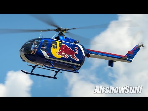 Red Bull Helicopter Aerobatics - California International Airshow 2023