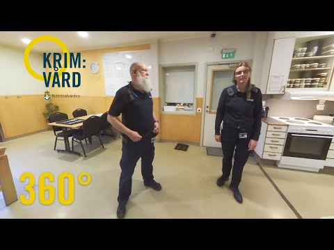 Titta in på en fängelseavdelning