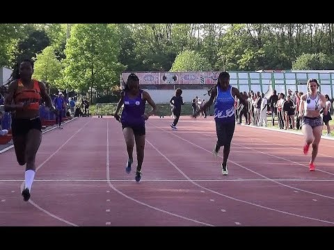 100m TCF - Finale 1-2-3 Championnats Interclubs LIFA - Promo N2B NOISY LE GRAND, 5 Mai 2018