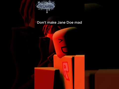 John Doe makes Jane Doe mad | Roblox forsaken #forsaken #roblox #robloxshorts #moonanimator