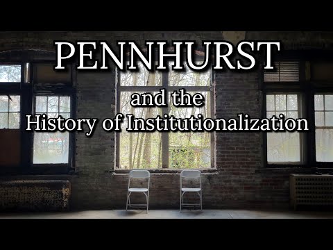 Touring Formerly Abandoned Pennhurst State School and Hospital and Examining Its History