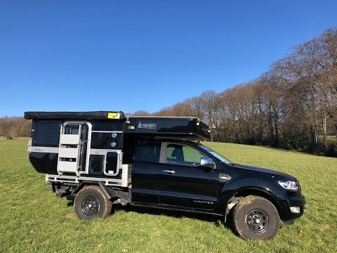 Four Wheel Campers Wildcat UTE - The camper cabin for a flatbed truck - 2018