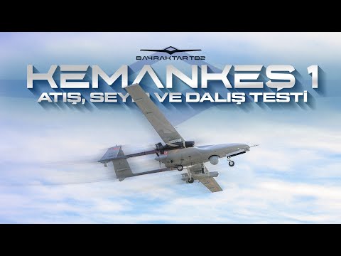 #BayraktarTB2 | #KEMANKEŞ-1 Atış, Seyir ve Dalış Testi
